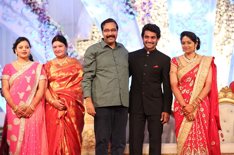 Hero-Aadi-Wedding-Reception-Photos